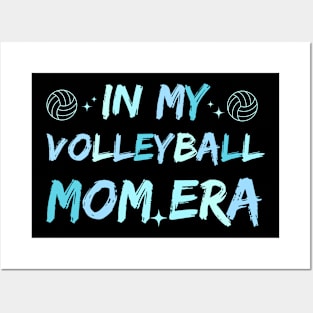 funny in my volleyball mom era Posters and Art